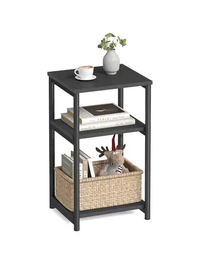 VASAGLE Tall Side Table, End Table with , View more