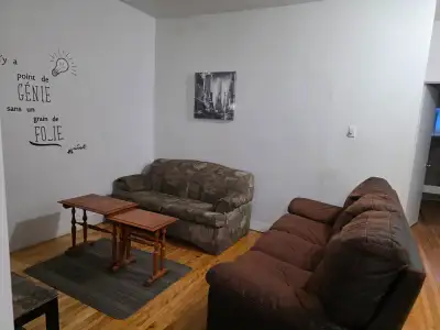 6 1/2 au Plateau-Mont-Royal à deux pas du métro Laurier. 3 chambres fermées et meublées. TOUT INCLUS...