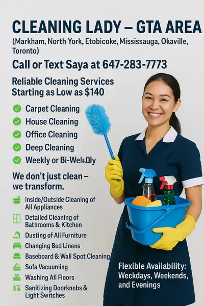cleaning services for houses, apartments, offices, View more