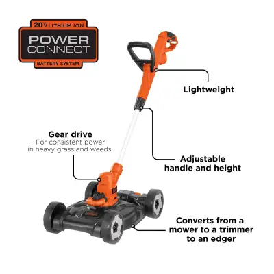 3-in-1 String Trimmer/Edger & Lawn Mower, View more