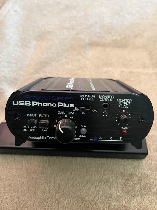 ART audio/phono preamp and interface with USB in Other in St. Catharines - Image 2