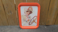 1972 VINTAGE COCA COLA TIN TRAY