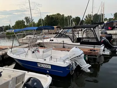 PRIX REDUIT! Enfin la chaleur et le soleil ! Petit bateau idéal pour remorquer sans tracas avec une...