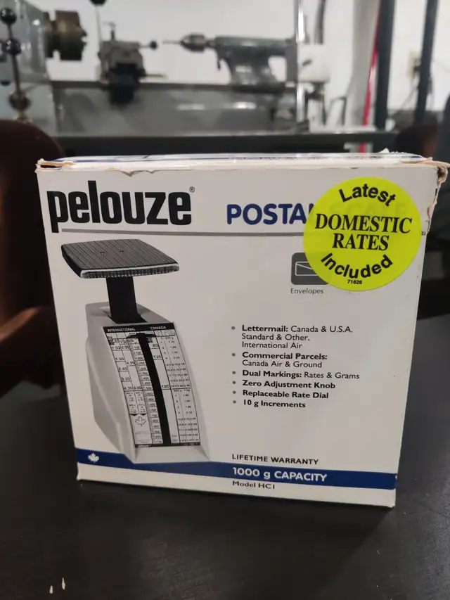 Pelouze Postal Scale, 1000g capacity63351296984193122