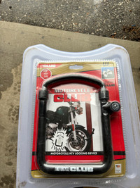 Two (2) Motorcycle Club - ATV Locking Device. 