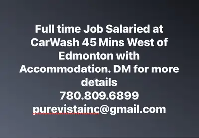 Full Time Job Salaried with Basic Accommodation, View more