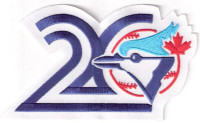 WANTED: Blue Jays 20th Season,  Teammates Jersey Patches