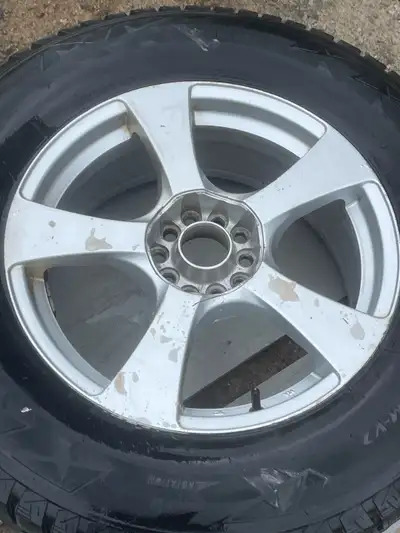 Paid $1400 for just the rubbers, Asking $1000 for tires and rims. Used Excellent Condition Less than...