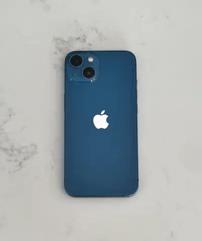 Blue iPhone 13 in Great Condition, View more