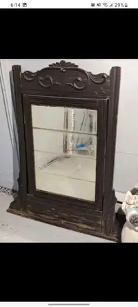 Antique dresser mirror
