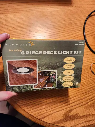6 piece deck light kit - low voltage, View more