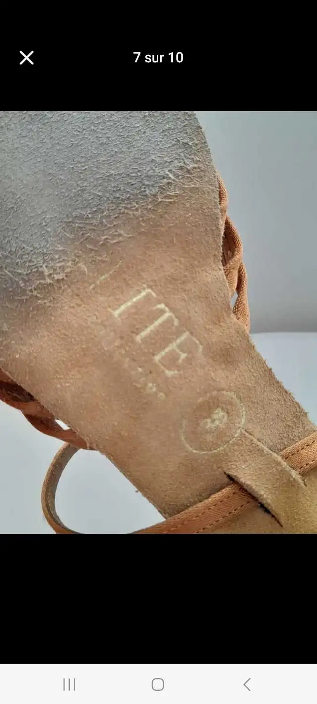 Souliers de danse Rummos taille 38 ou 7.5 in Women's - Shoes in Québec City - Image 6