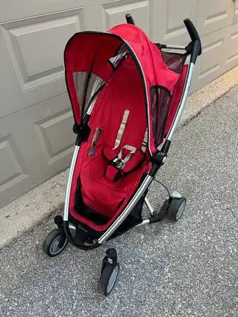 Dorel Quinny red stroller $125, foldable, View more