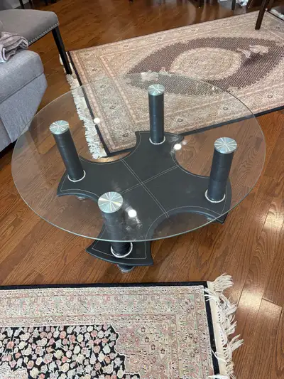 Glass Coffee Table 37in, View more