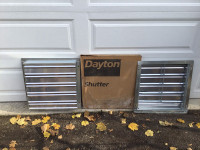 2 Metal Shutter Exhaust Panels $40 EACH 