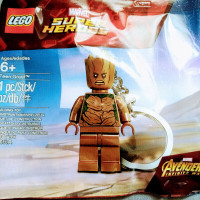 Lego Super Heroes -Teen Groot Key  - Free when u  spend  $300.00