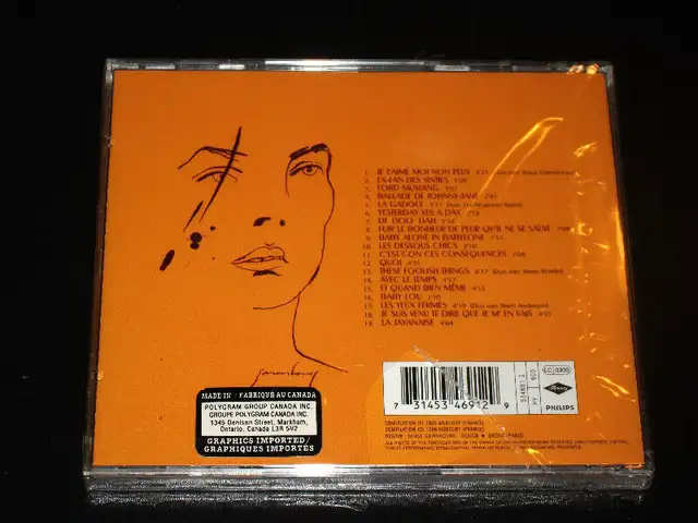 Jane Birkin - The Best of (1996) new CD62863257441665121