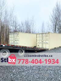 New 20' Shipping Container in Coombs for Sale!