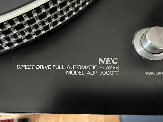 NEC Turntable AUP-7000FE in General Electronics in Winnipeg - Image 3