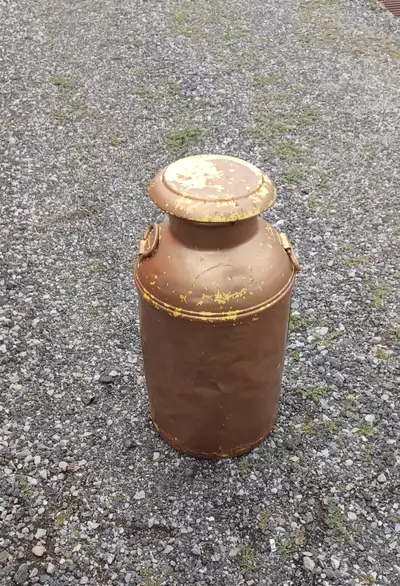 Steel Milk Can with Handles, View more
