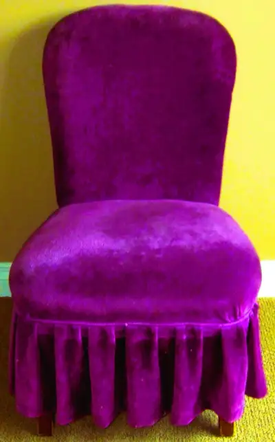 ANTIQUE VANITY CHAIR, View more