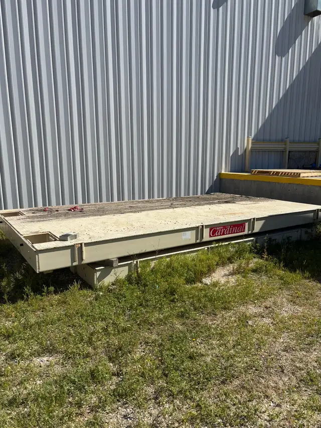 33’ truck scale with display and printer