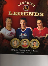 Canadian Legends Medallions