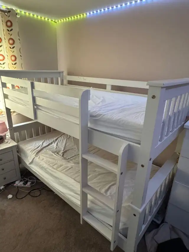 Twin Over Twin Bunk Bed | Kids Bunk Bed | Twin Bunk Beds | Beds in Beds & Mattresses in Kitchener / Waterloo - Image 3