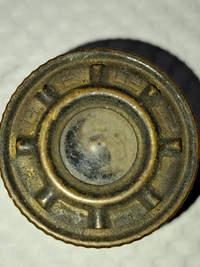 Vintage Brass Plug Fuse - 30A