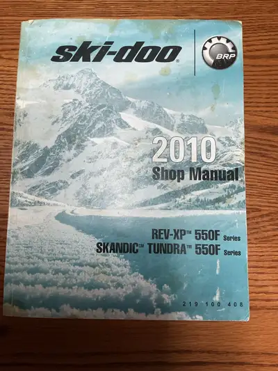 2010 ski doo tundra, 4800 km. 550 fan, comes with cover and manual but needs an exhaust.