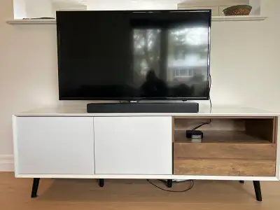 TV Stand White, View more
