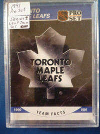 1991 Proset Toronto Maple Leafs Hockey cards x 17 - Kordic Reid+