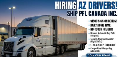 AZ DRIVERS NEEDED FOR TORONTO TO MONTREAL, Manual Transmission, View more