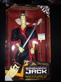 12'' samurai jack doll