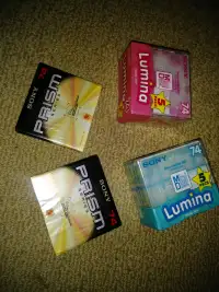 Sony Prism & Lumina MD disks