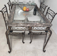 Dining set table