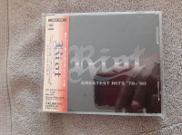 RIOT ! GREATEST HITS ! JAP CD ! OBI ! RARE