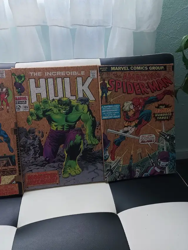 Marvel corkboard pictures 20 $ each