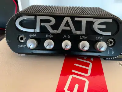 PICS INCLUDE CRATE POWER BLOCK $400 PULSE PM212 CAB 2X12 $350 BOSS WL-50 WIRELESS UNIT $400 LAST OF...
