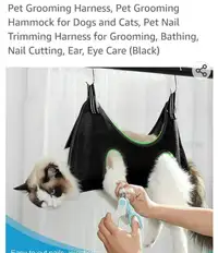 Grooming Hammock for Cats & Dogs