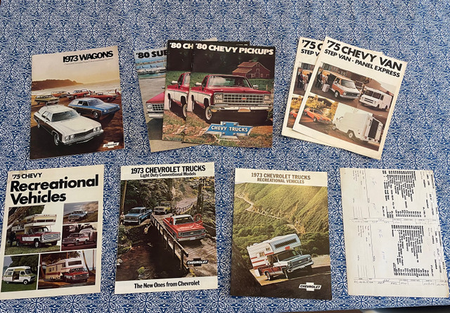 1980’s Chevrolet square body brochures in Arts & Collectibles in Winnipeg - Image 2