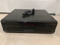 Vintage Technics SL-PD5 5 CDs Changer Player, Tested