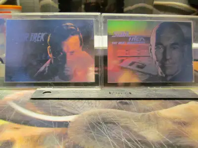 6 RARE STAR TREK HOLOGRAMS, The Captains and the Ships, View more