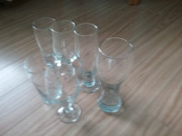 SET OF 6 BEER GLASSES