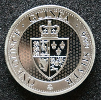 2018 St Helena The East India Company Guinea Spade silver coin