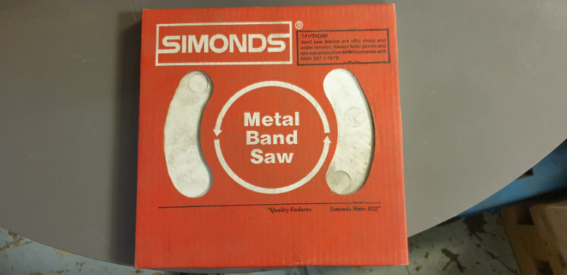 Simonds bandsaw blade for sale  