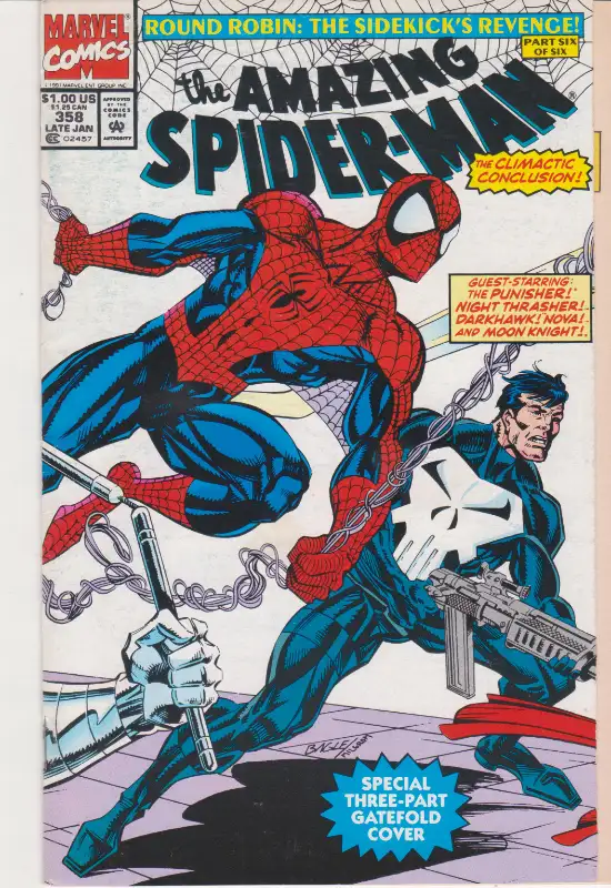 Marvel Comics - Amazing Spider-Man - Issues #353 to 358. in Comics & Graphic Novels in Oshawa / Durham Region - Image 7