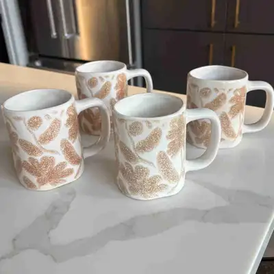 4 new mugs, View more