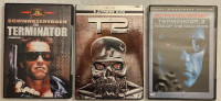 The Terminator, T2 and T3 DVD's  3 total