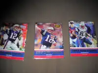Tom Brady Deion Branch Topps Super Bowl Legends 2011 Cards (3)